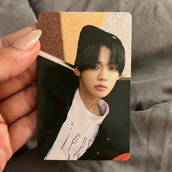 TXT Yeonjun FREEZE Weverse Benefit The Chaos Chapter Limited Photocard - Picture 1 of 2
